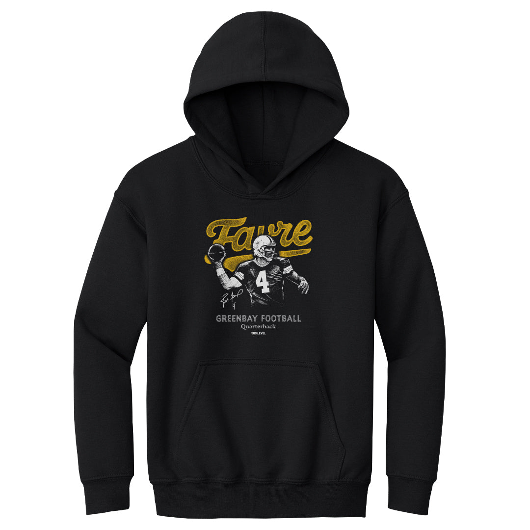 Brett Favre Kids Youth Hoodie | 500 LEVEL