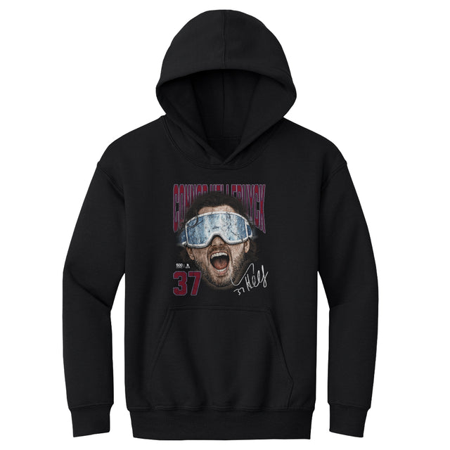 Connor Hellebuyck Kids Youth Hoodie | 500 LEVEL