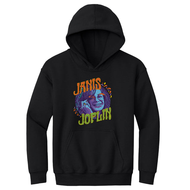 Janis Joplin Kids Youth Hoodie | 500 LEVEL