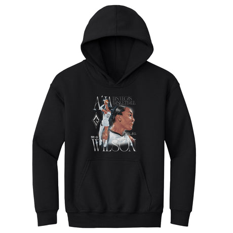 A'ja Wilson Kids Youth Hoodie | 500 LEVEL