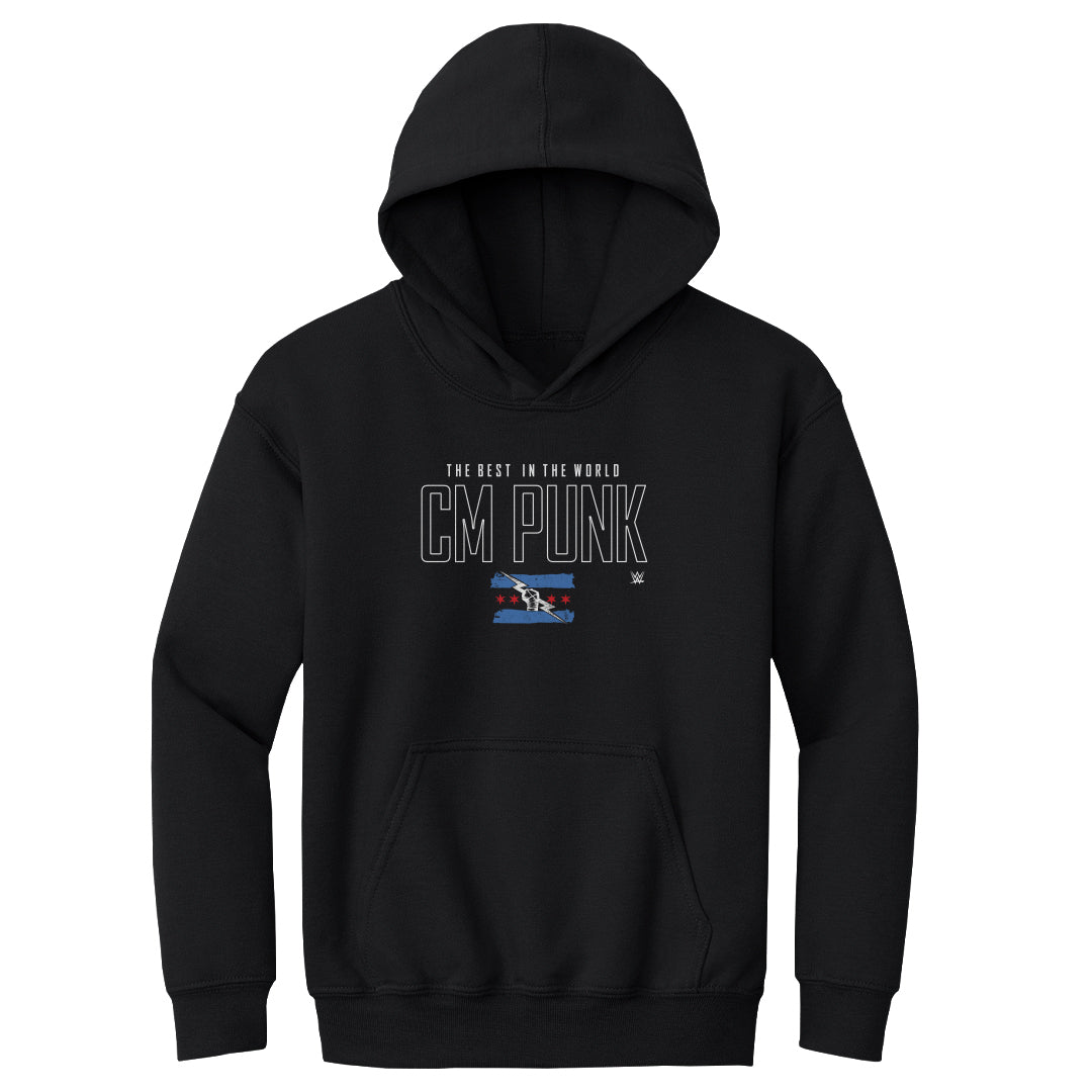 CM Punk Kids Youth Hoodie | 500 LEVEL