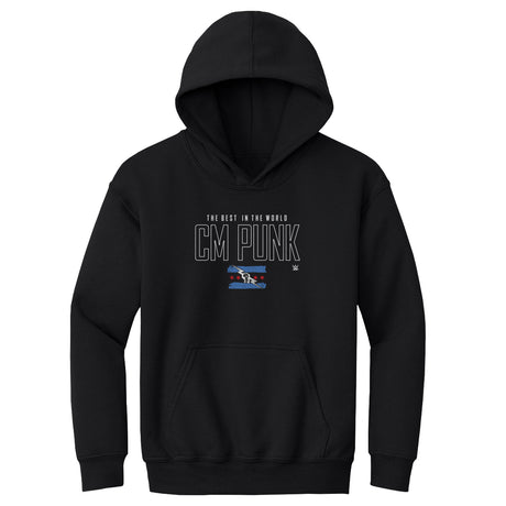 CM Punk Kids Youth Hoodie | 500 LEVEL