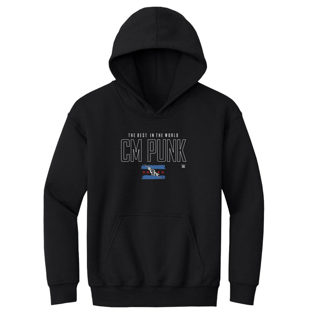 CM Punk Kids Youth Hoodie | 500 LEVEL