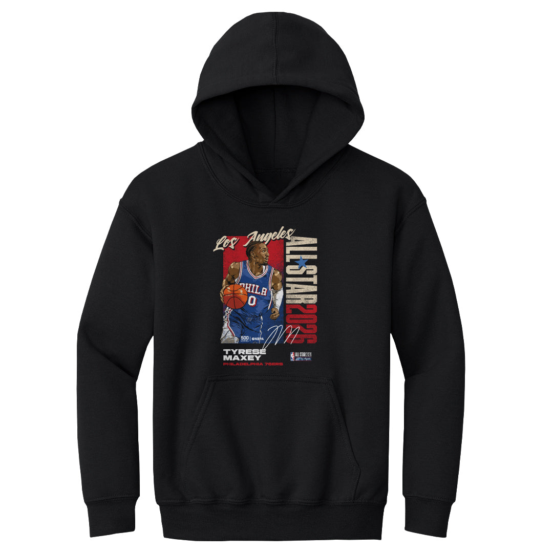 Tyrese Maxey Kids Youth Hoodie | 500 LEVEL
