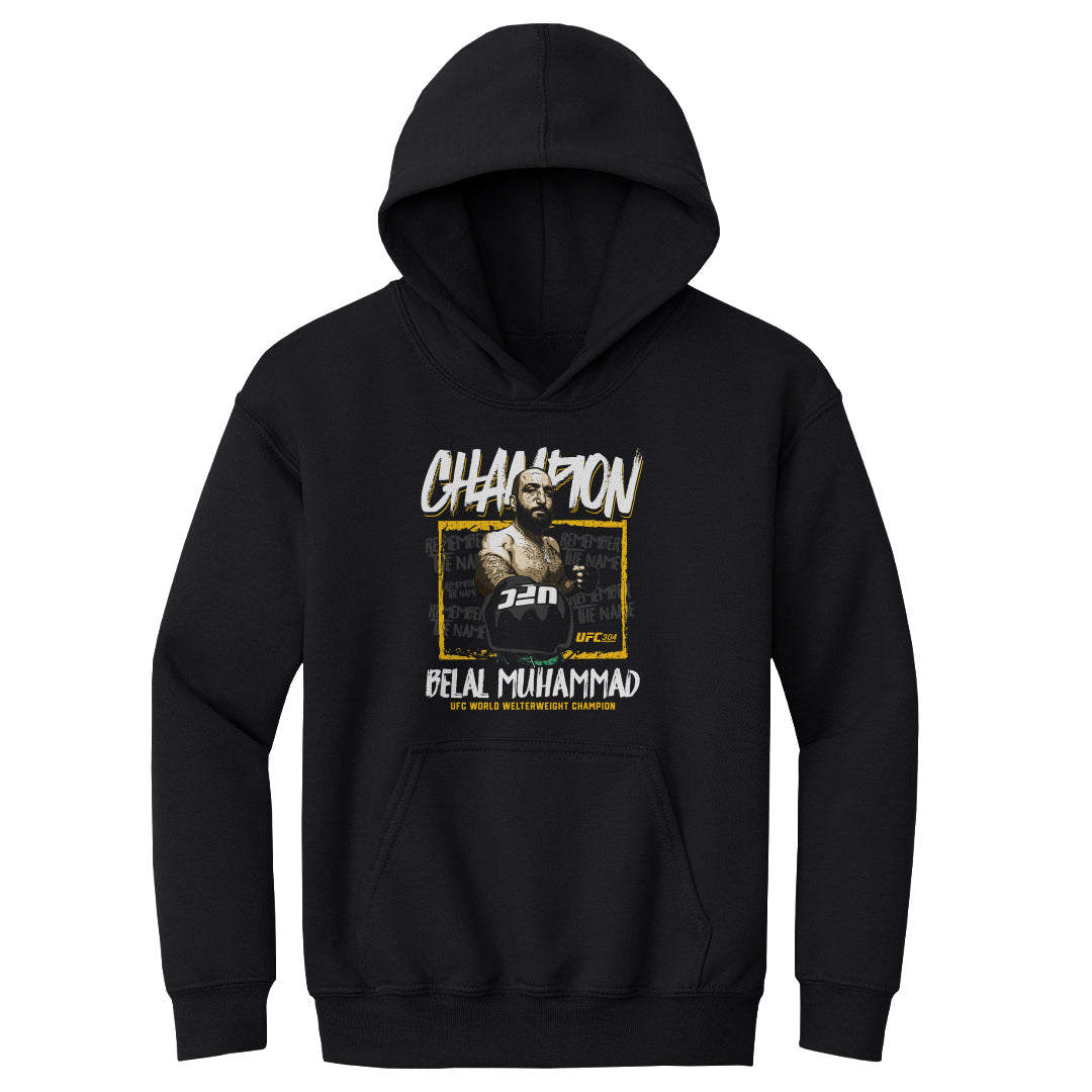 Belal Muhammad Kids Youth Hoodie | 500 LEVEL