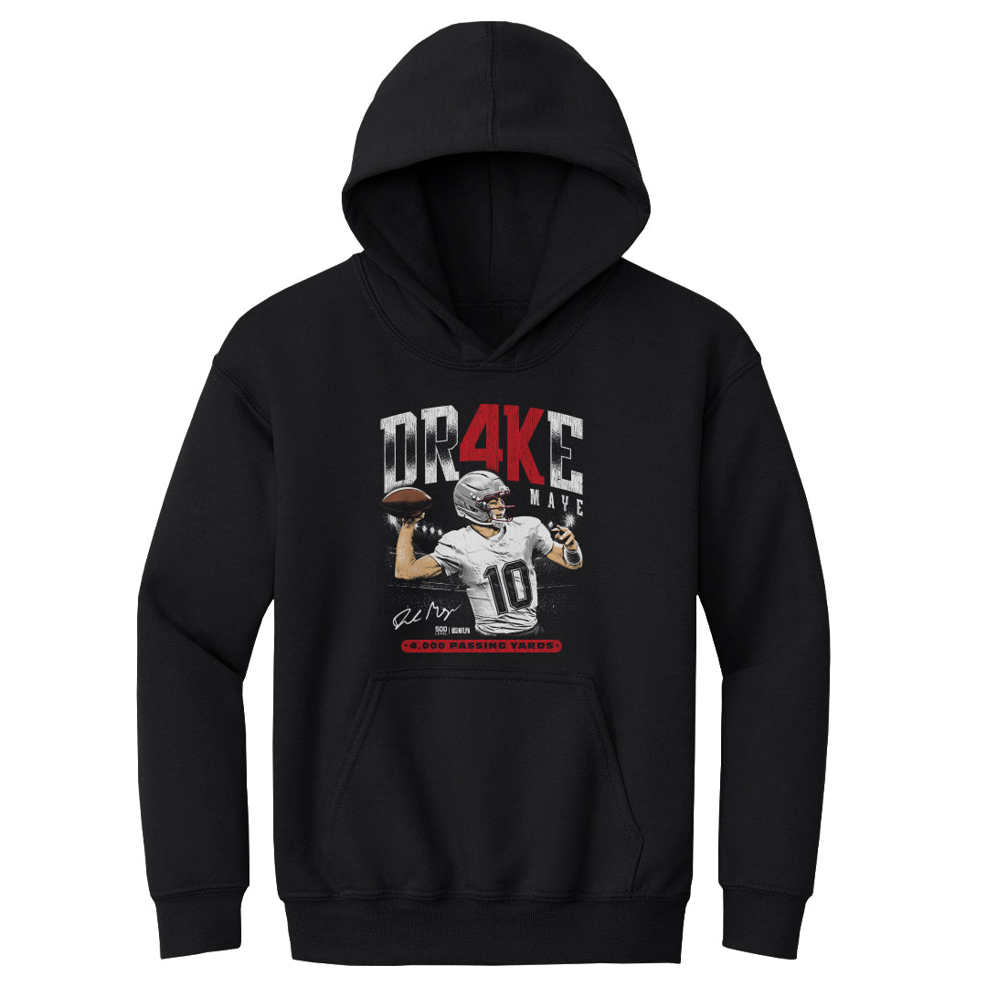 Drake Maye Kids Youth Hoodie | 500 LEVEL