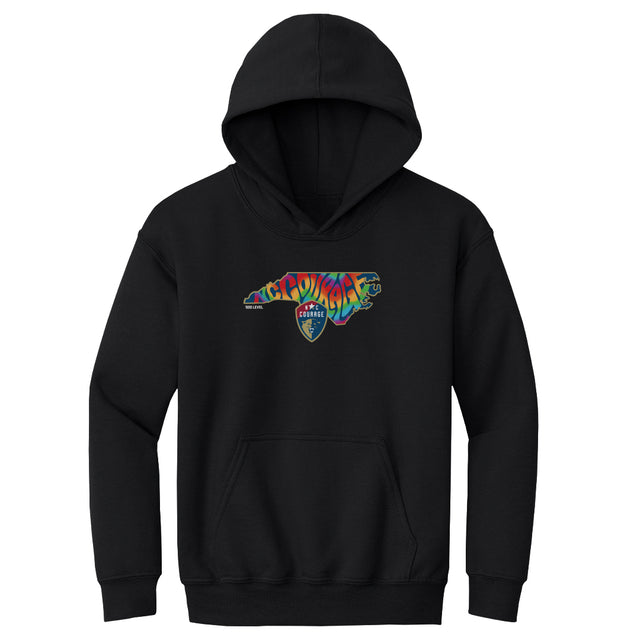 North Carolina Courage Kids Youth Hoodie | 500 LEVEL