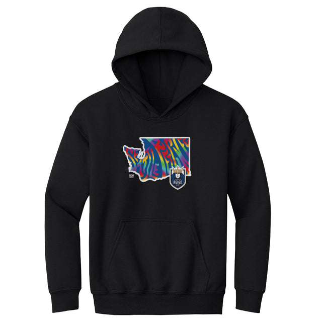 Seattle Reign FC Kids Youth Hoodie | 500 LEVEL