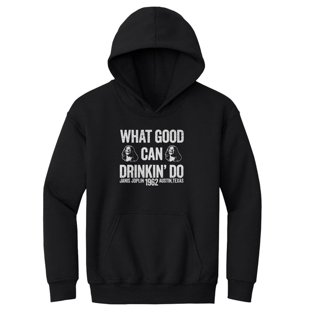 Janis Joplin Kids Youth Hoodie | 500 LEVEL