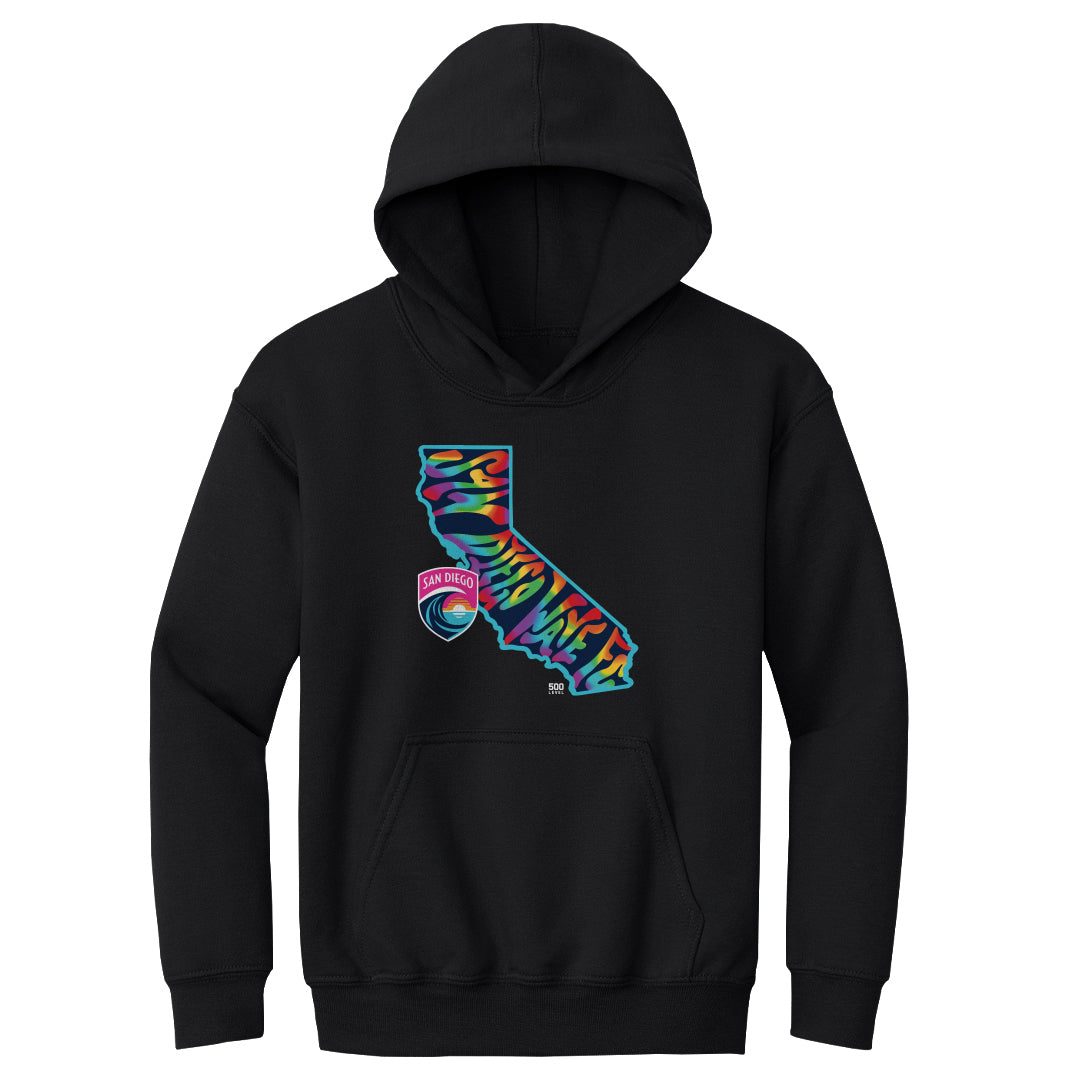 San Diego Wave FC Kids Youth Hoodie | 500 LEVEL