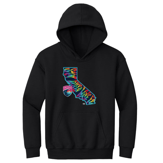 San Diego Wave FC Kids Youth Hoodie | 500 LEVEL