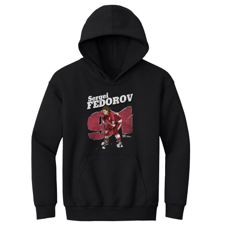 Sergei Fedorov Kids Youth Hoodie | 500 LEVEL