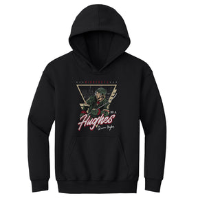 Quinn Hughes Kids Youth Hoodie | 500 LEVEL