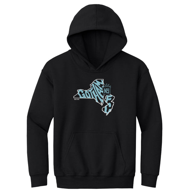 Gotham FC Kids Youth Hoodie | 500 LEVEL