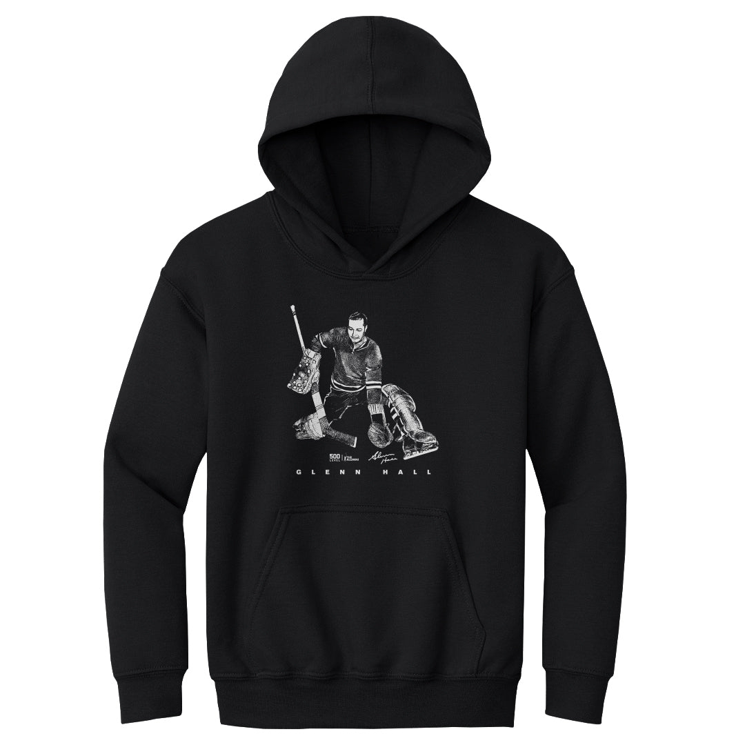 Glenn Hall Kids Youth Hoodie | 500 LEVEL