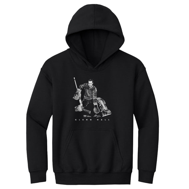 Glenn Hall Kids Youth Hoodie | 500 LEVEL