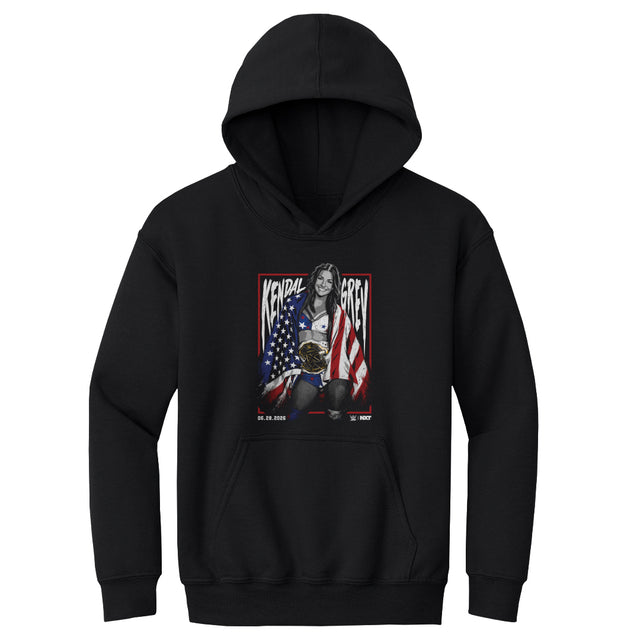 Kendal Grey Kids Youth Hoodie | 500 LEVEL