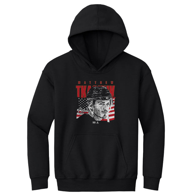 Matthew Tkachuk Kids Youth Hoodie | 500 LEVEL