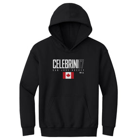 Macklin Celebrini Kids Youth Hoodie | 500 LEVEL