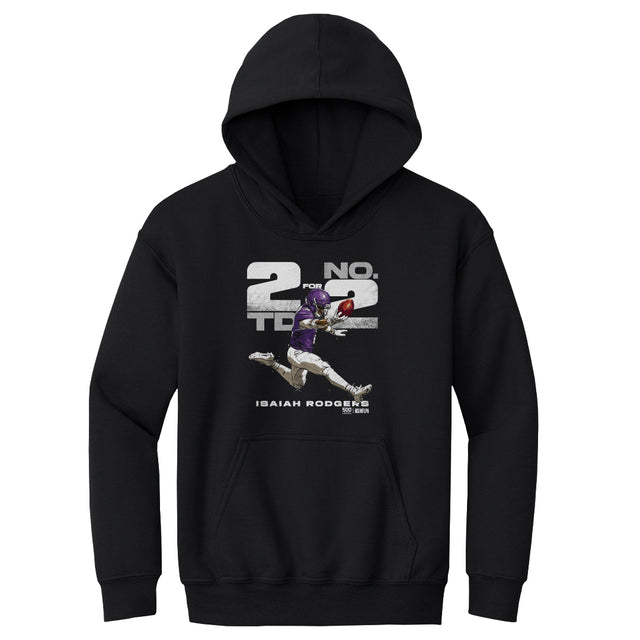 Isaiah Rodgers Kids Youth Hoodie | 500 LEVEL