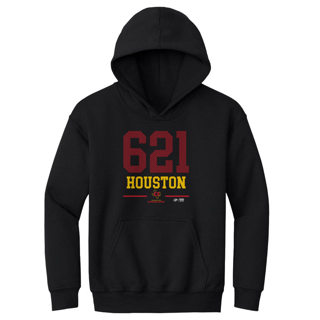 Houston Gamblers Kids Youth Hoodie | 500 LEVEL