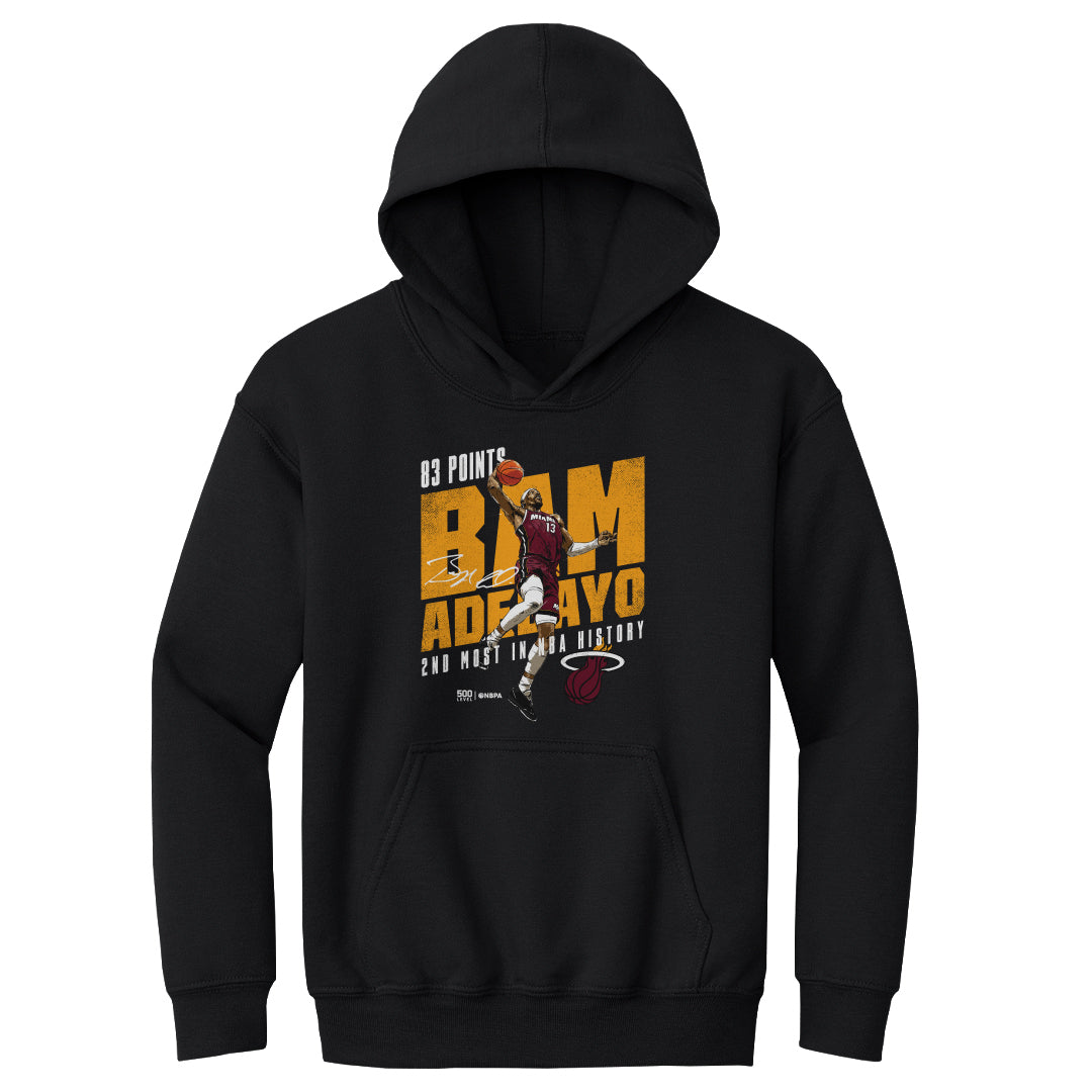 Bam Adebayo Kids Youth Hoodie | 500 LEVEL