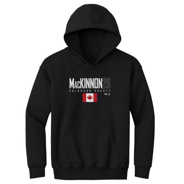 Nathan MacKinnon Kids Youth Hoodie | 500 LEVEL