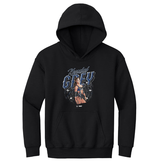 Kendal Grey Kids Youth Hoodie | 500 LEVEL