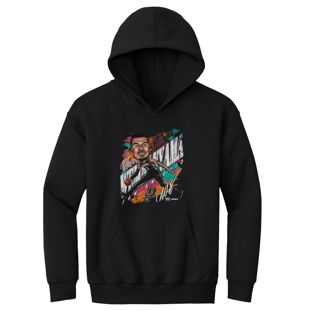 Victor Wembanyama Kids Youth Hoodie | 500 LEVEL