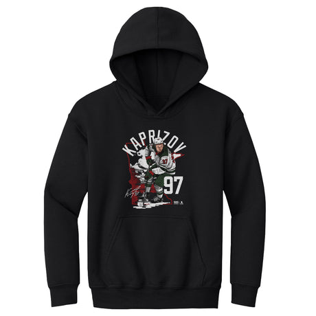 Kirill Kaprizov Kids Youth Hoodie | 500 LEVEL