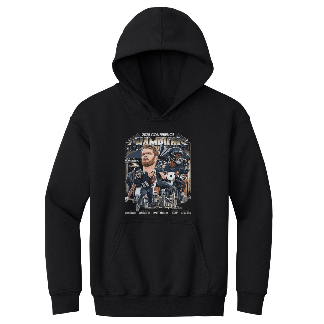 Seattle Football Kids Youth Hoodie | 500 LEVEL