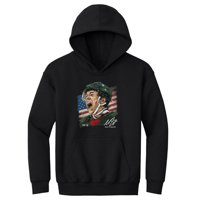 Matt Boldy Kids Youth Hoodie | 500 LEVEL