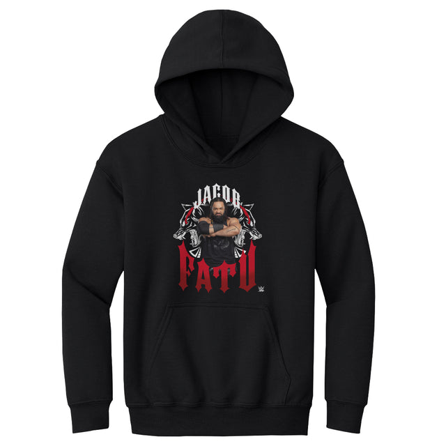 Jacob Fatu Kids Youth Hoodie | 500 LEVEL
