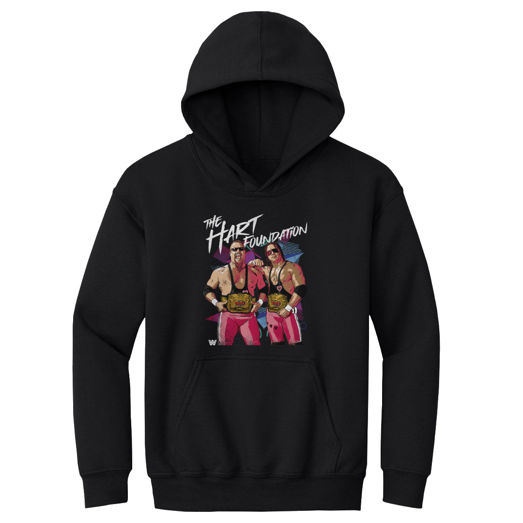 The Hart Foundation Kids Youth Hoodie | 500 LEVEL