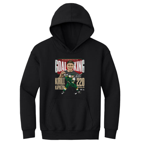 Kirill Kaprizov Kids Youth Hoodie | 500 LEVEL