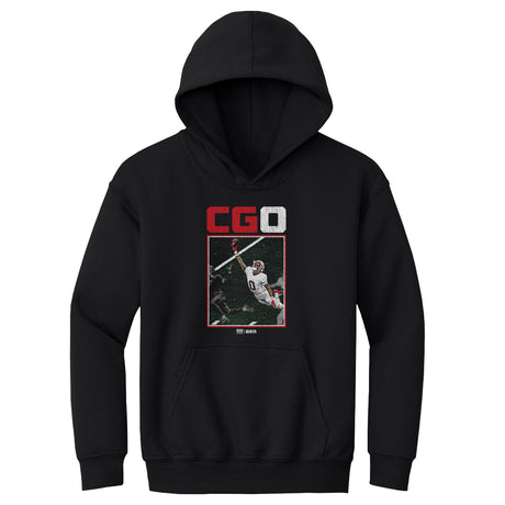 Christian Gonzalez Kids Youth Hoodie | 500 LEVEL