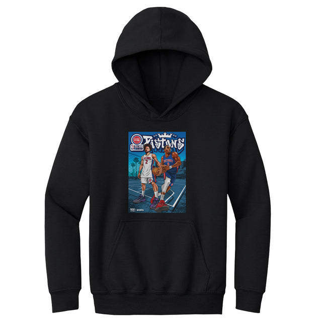 Detroit Pistons Kids Youth Hoodie | 500 LEVEL