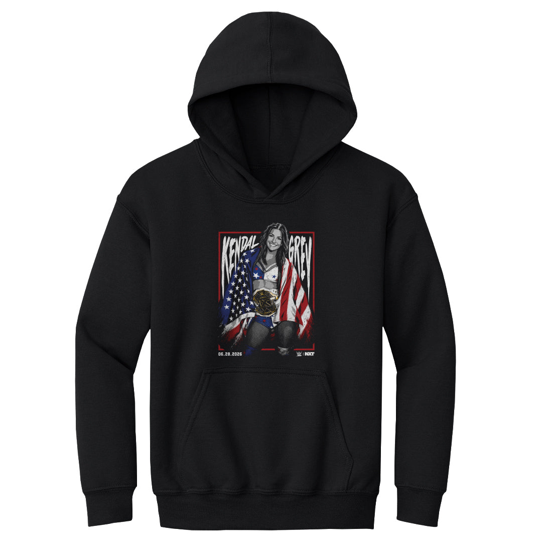 Kendal Grey Kids Youth Hoodie | 500 LEVEL