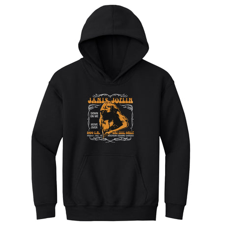 Janis Joplin Kids Youth Hoodie | 500 LEVEL