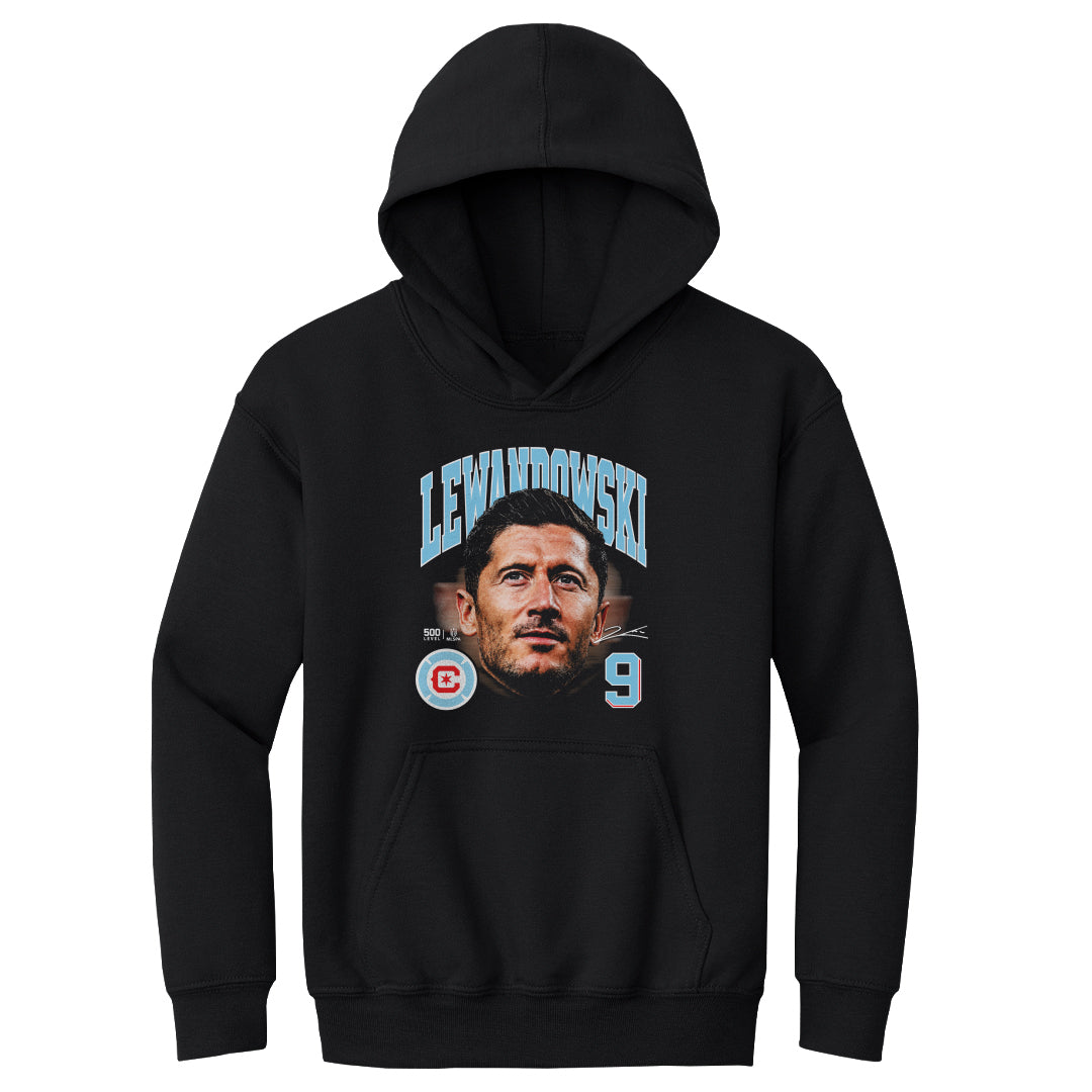 Robert Lewandowski Kids Youth Hoodie | 500 LEVEL