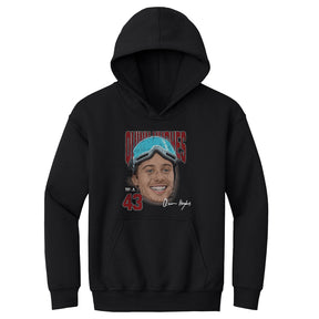 Quinn Hughes Kids Youth Hoodie | 500 LEVEL