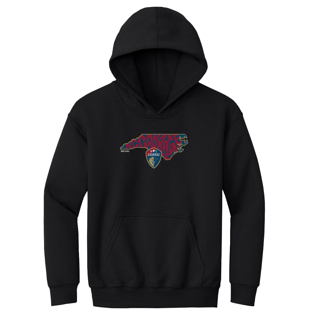 North Carolina Courage Kids Youth Hoodie | 500 LEVEL