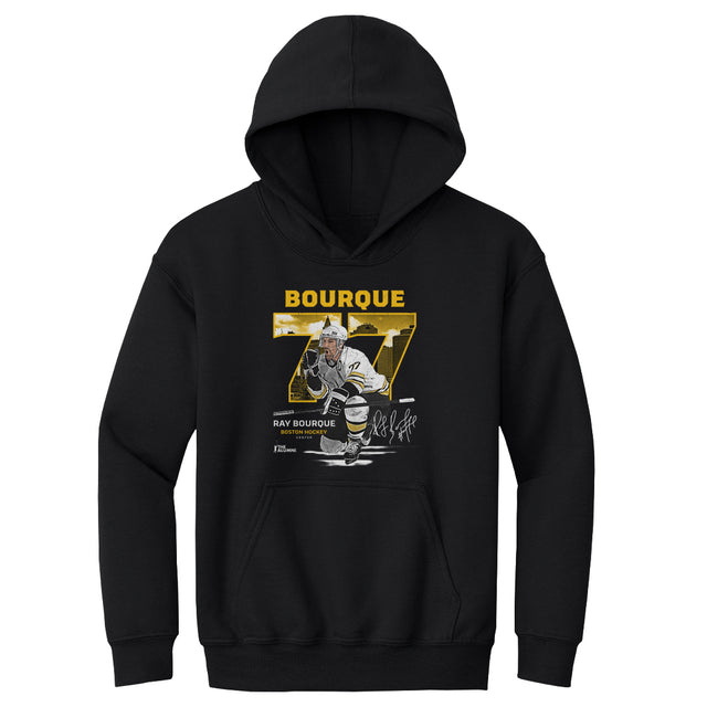 Ray Bourque Kids Youth Hoodie | 500 LEVEL