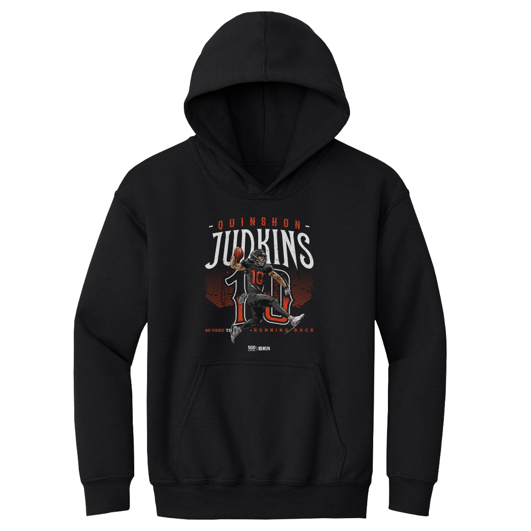Quinshon Judkins Kids Youth Hoodie | 500 LEVEL