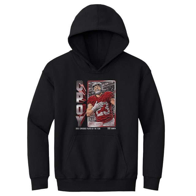 Christian McCaffrey Kids Youth Hoodie | 500 LEVEL