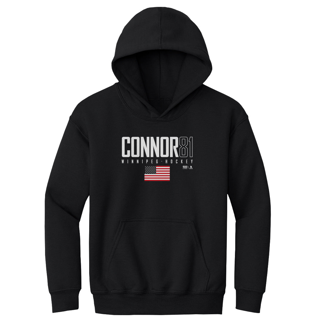 Kyle Connor Kids Youth Hoodie | 500 LEVEL