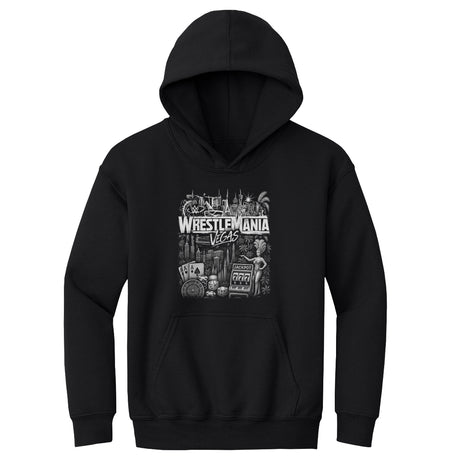 WrestleMania Kids Youth Hoodie | 500 LEVEL
