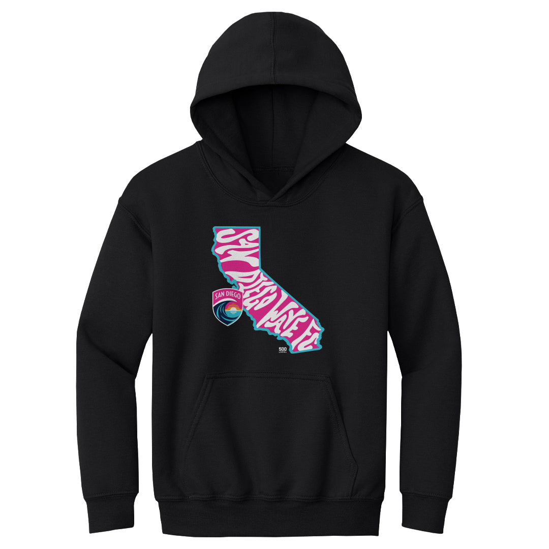 San Diego Wave FC Kids Youth Hoodie | 500 LEVEL
