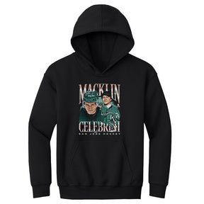 Macklin Celebrini Kids Youth Hoodie | 500 LEVEL