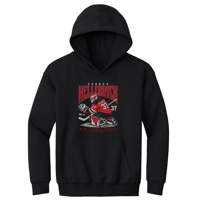 Connor Hellebuyck Kids Youth Hoodie | 500 LEVEL